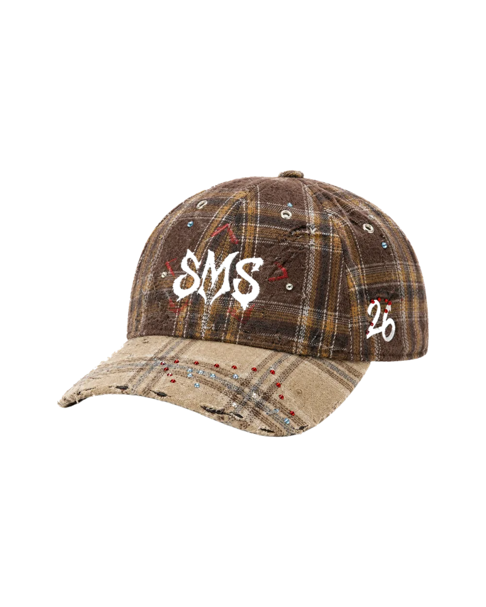1OF1 Plaid Cap Sametics — fronte