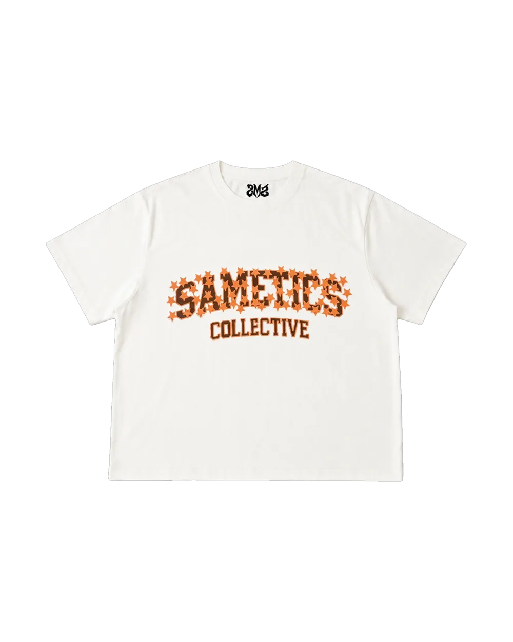 Orange Stars tee Sametics — fronte