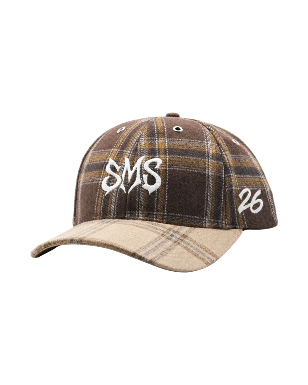 SMS Plaid Cap Sametics — fronte